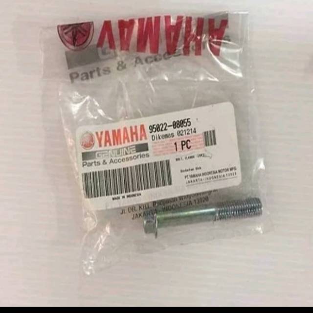 Baut raiser klem stang Nmax N max satuan ori yamaha asli 95022-08055