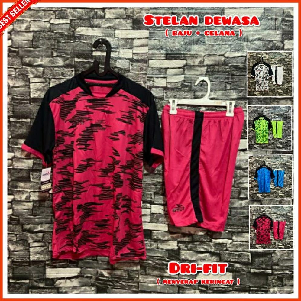 SALE BAJU BOLA PRIA WANITA SPECS PINK  BAJU FUTSAL PRIA WANITA SPECS PINK