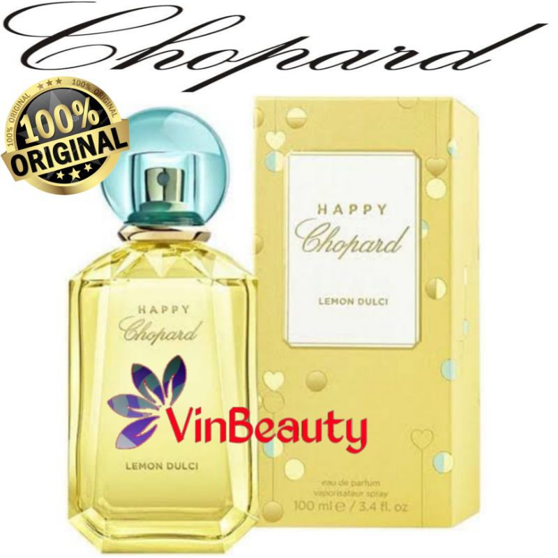 Parfum OriginaL Happy Chopard Lemon Dulci EDP 100 ml For Women Murah