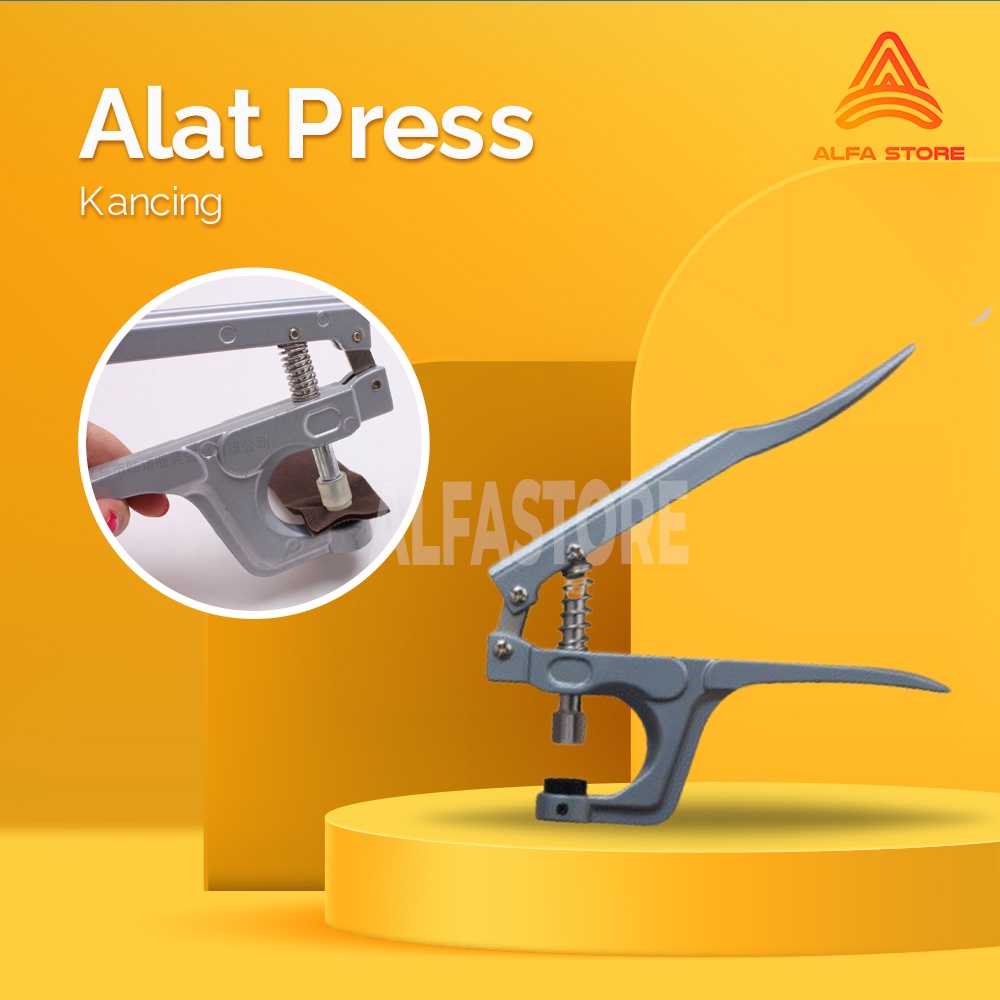 Alat Pasang Press Kancing Jepret Plastik Snap Faster Plastic Pliers