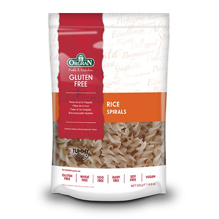 

Orgran Rice Spirals Gluten Free [250 gr]