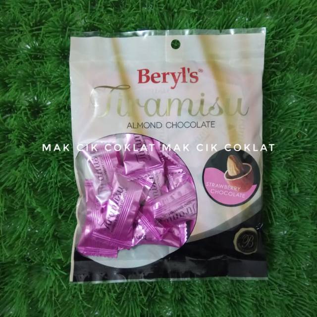 

Beryl's Tiramisu Almond Coklat 100g Strawberry Chocolate Beryls