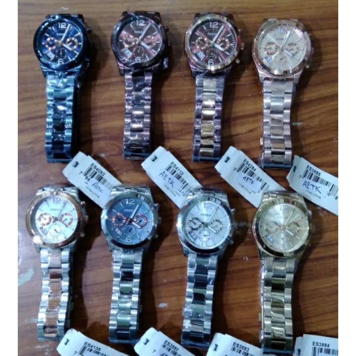 Jam tangan FS Boyfriend ES 4284 4135 4110 4093 3885 3884 3883 3880 Ori bm, baterai, dualtime, all st