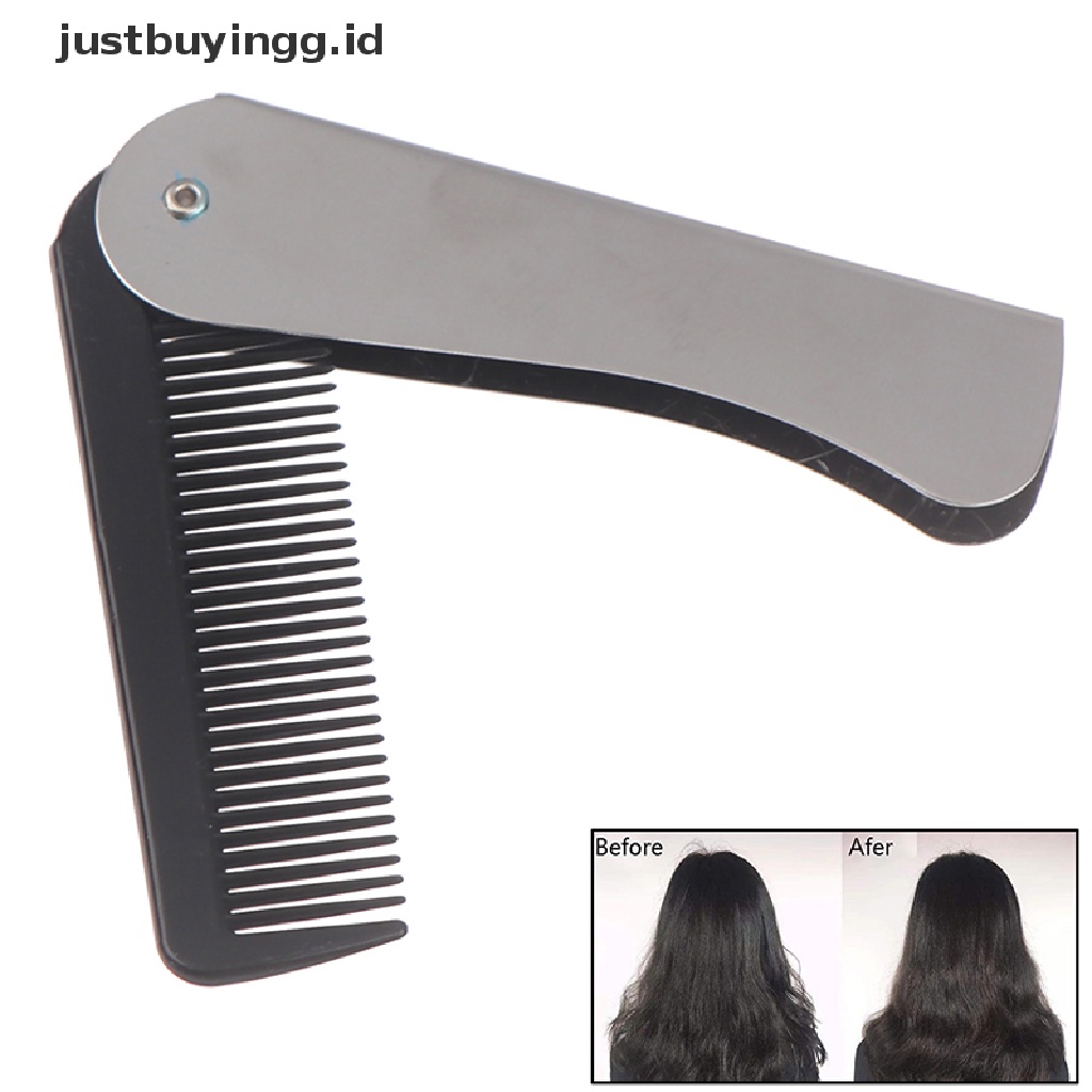 (Justbuyingg.Id) Sisir Lipat Portable Untuk Menata Rambut