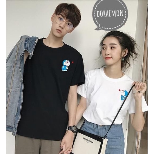 MYSTIQUE.ID-BAJU KAOS COUPLE DO*RA*EMON T-SHIRT LUCU DAN AESTHETIC