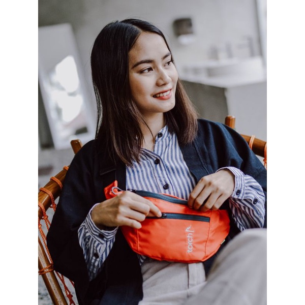 Tas Waistbag Torch Hamura Original Murah