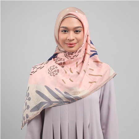 Zoya Hijab Sheezan Scarf Segi Empat