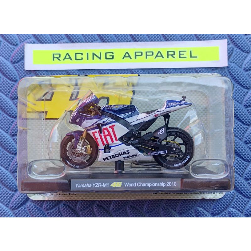 Leo Models 1/18 Yamaha YZR-M1 Valentino Rossi 46 World Championship 2010