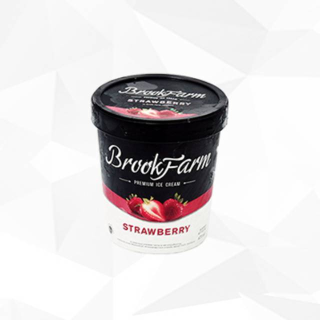 

Ice Cream Brookfarm Strawberry - Es Krim Brookfarm Strawberry 473 ml Murah Meriah