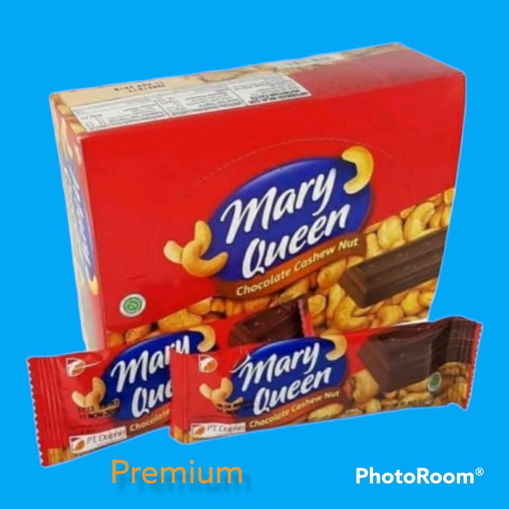 Mary Queen Chocolate Cashew Nut 240 G / 24 Pcs @10G