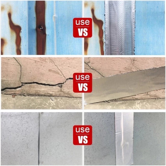 

Murah Lakban Alumunium Foil 5M - Lakban Anti Bocor - Lakban Waterproof Bergaransi
