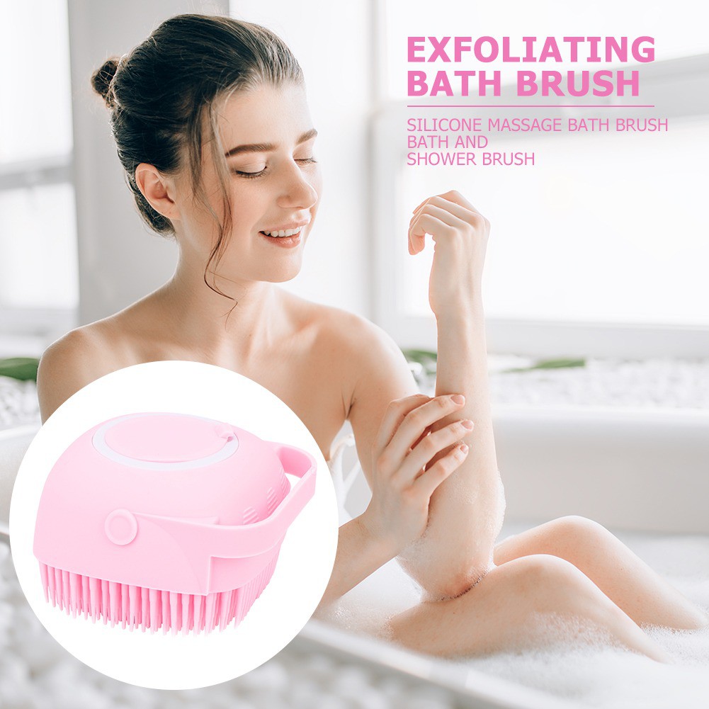 Sikat Mandi Silikon Shower Bath Scrubber