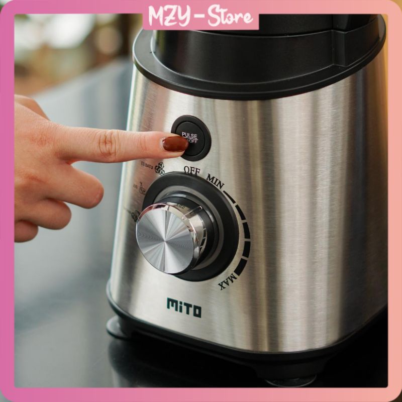 MITO BLENDER BL 100 MITO OMNI BLADE BL100 FOOD PROCESSOR - ORIGINAL GARANSI RESMI (FREE Sendok Takar)