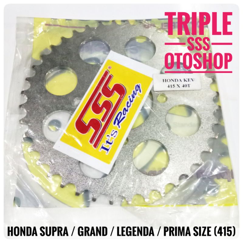 GEAR GIR GER BELAKANG SSS RACING (415) GRAND / SUPRA size 31 / 35 / 39 / 40
