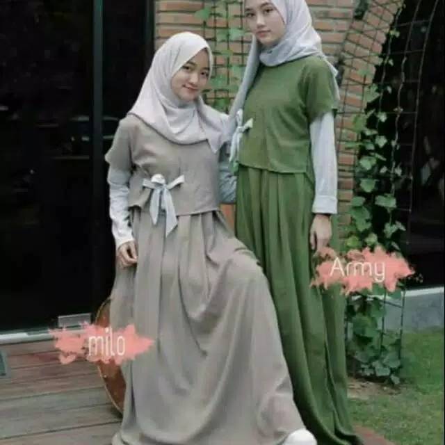 Denada dress baju gamis pakaian