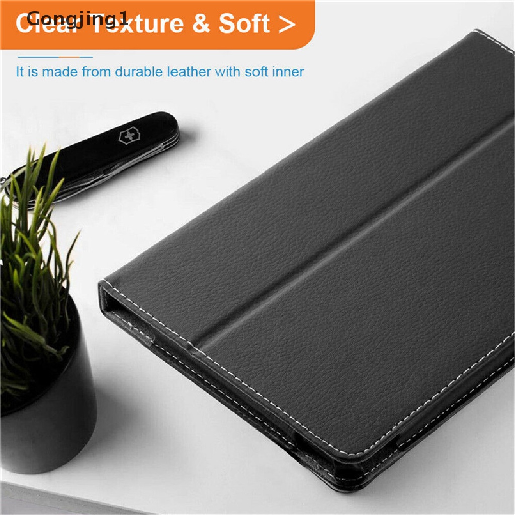 Gongjing1 FLIP CASE Bahan Kulit PU Untuk Amazon Kindle Fire HD 7 8 10 ALL 2015-2019