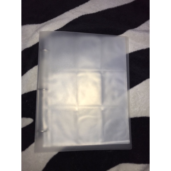 

Binder photocard bantex transparant