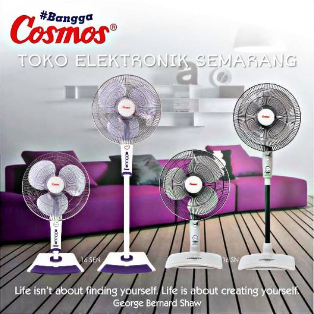 KIPAS ANGIN COSMOS STAND 16 INCH XDC SDB SEN