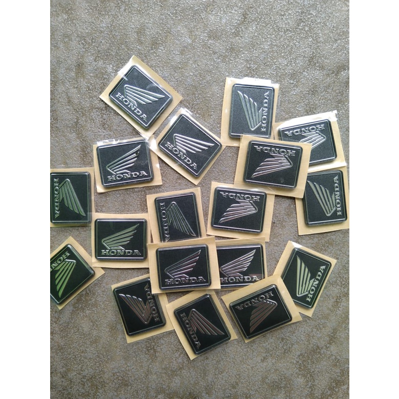 STIKER TIMBUL LOGO HONDA BATOK / STIKER EMBLEM BATOK LOGO HONDA / STIKER VARIASI