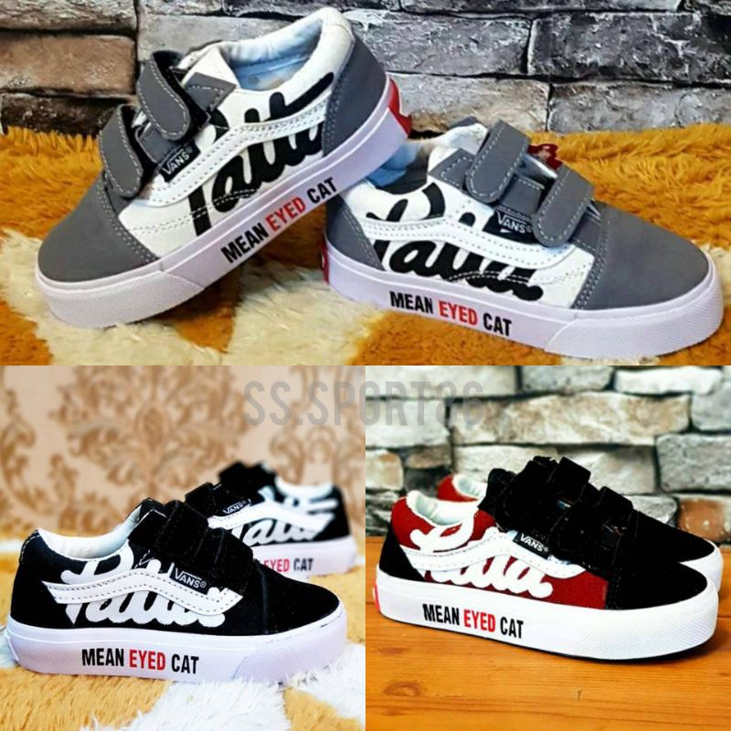 SEPATU ANAK VANS OLD SKOOL PATTA PEREKAT
