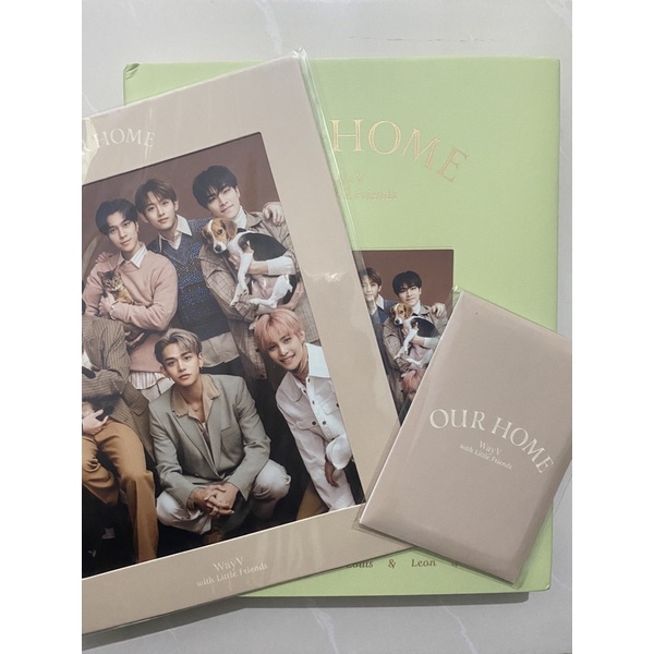 READY SHARING PHOTOBOOK PB WAYV OUR HOME LITTLE FRIENDS PC LUCAS XIAOJUN KUN HENDERY YANGYANG