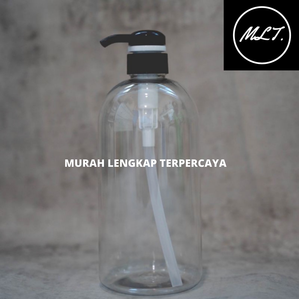 BOTOL PUMP 1000ML | PET | TEBAL