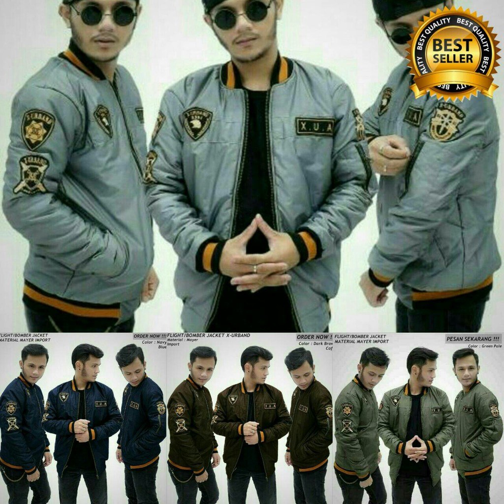 Jaket Bomber Pria Import X Urband Import