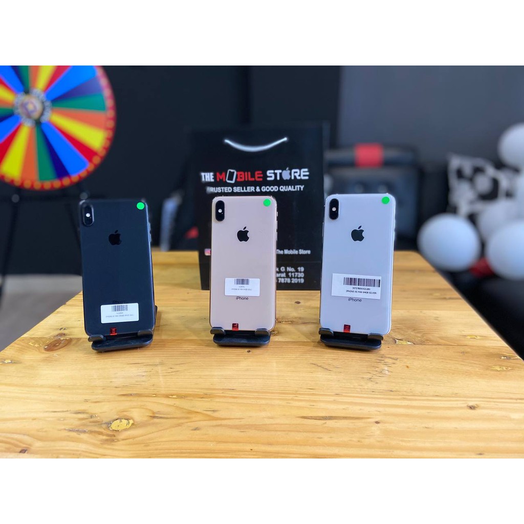 iPhone XS MAX 512GB SECOND ORIGINAL 100% MULUS