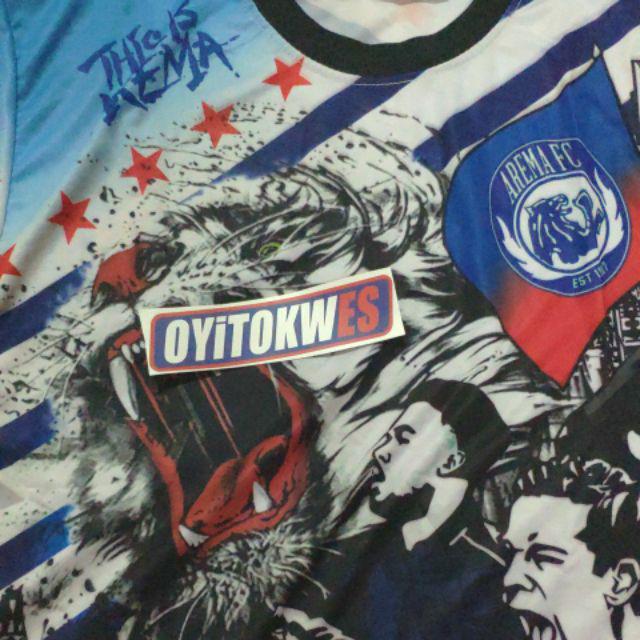 Kaos Arema Full Printing