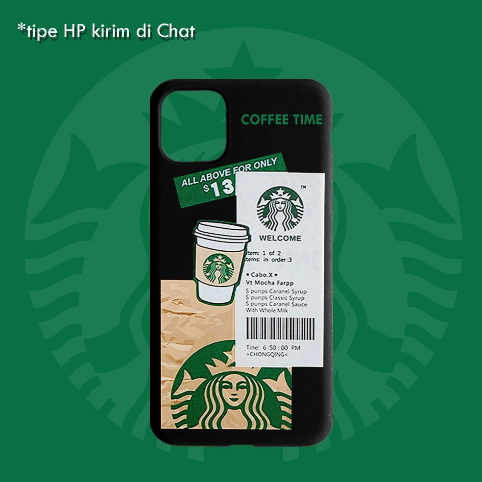 CASE STARBUCK CASE SILIKON SOFTCASE CASING OPPO A1K A3S A5S A7 A12 A15 A16 A5 2020/A5 2020 A54 A74 A71 A37 RENO 2 RENO 4F RENO 5F F3 F3 PLUS F7 F9 A83 SBK-4