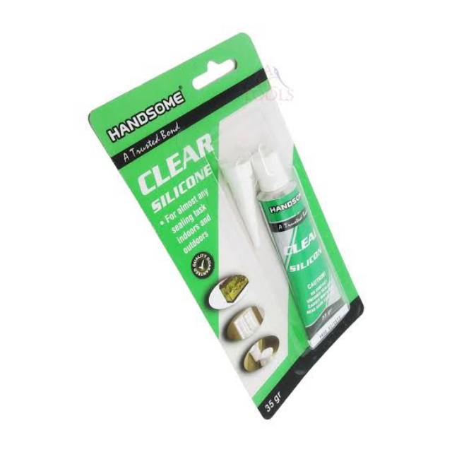 

Handsome Clear Silicone 35gr Lem Bening Silicon