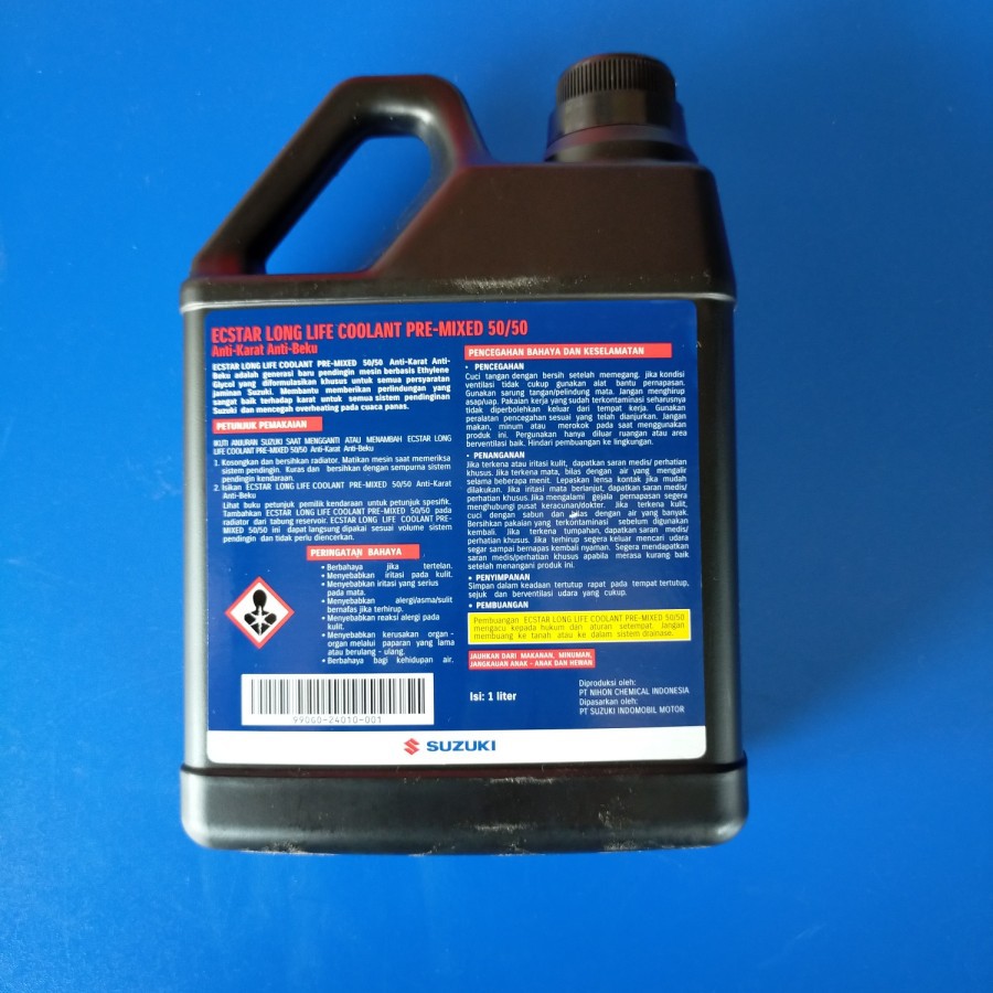 Air Radiator Coolant Warna Hijau 1 Liter Suzuki Ecstar ASLI SGP!