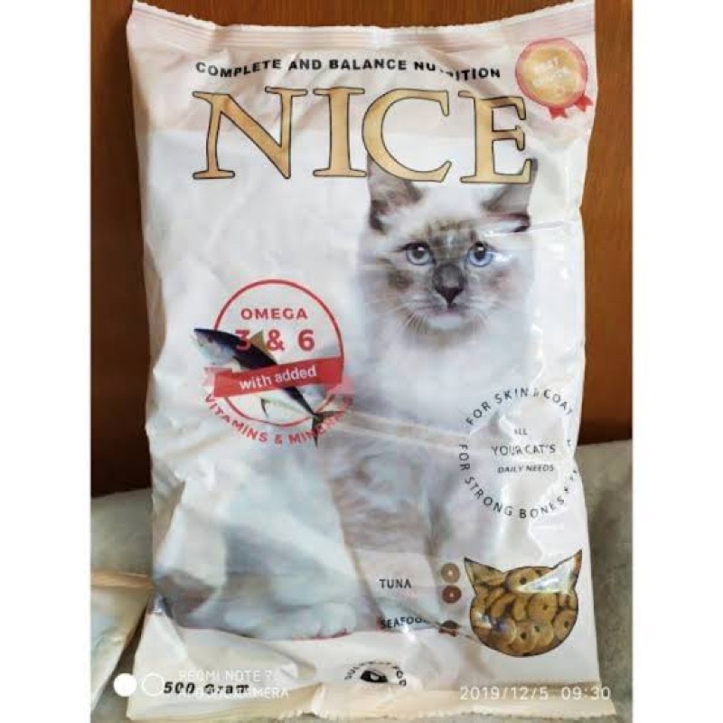 nice cat food freshpack 500 gram