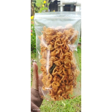 

krupuk udell daun jeruk