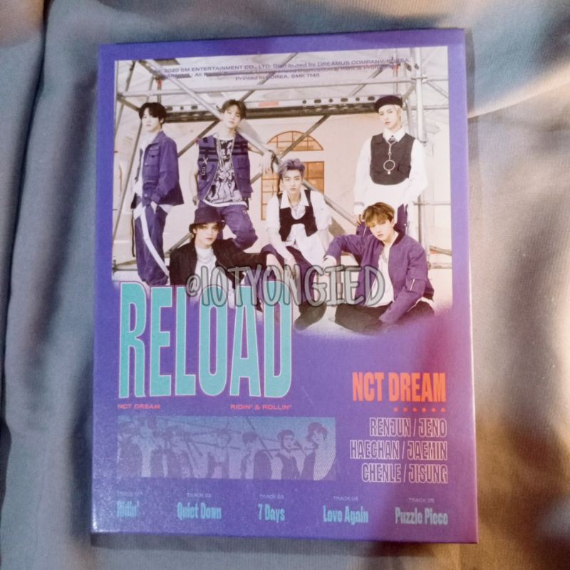 NCT DREAM ALBUM ONLY RELOAD ROLLIN' VER