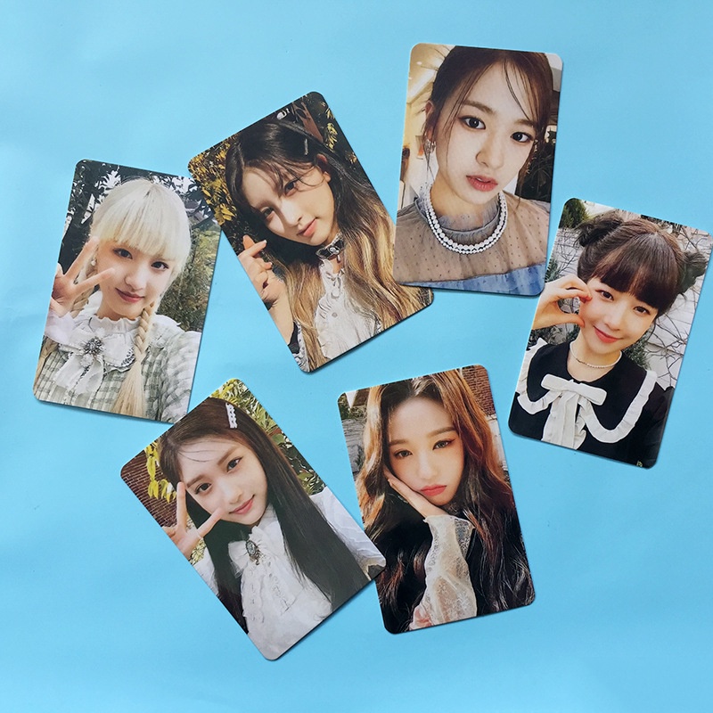 6pcs / set Kartu Foto polaroid Kecil 2022 A RQY OFSUNSHINE