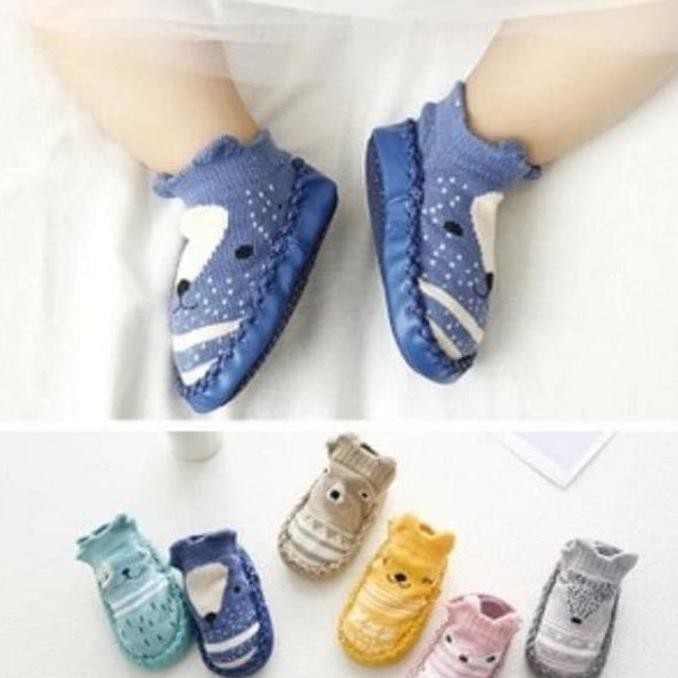 G78543F4- Arunishop Aba045 - (D-F) Kaos Kaki Pendek Anak Model Sepatu Anti Licin