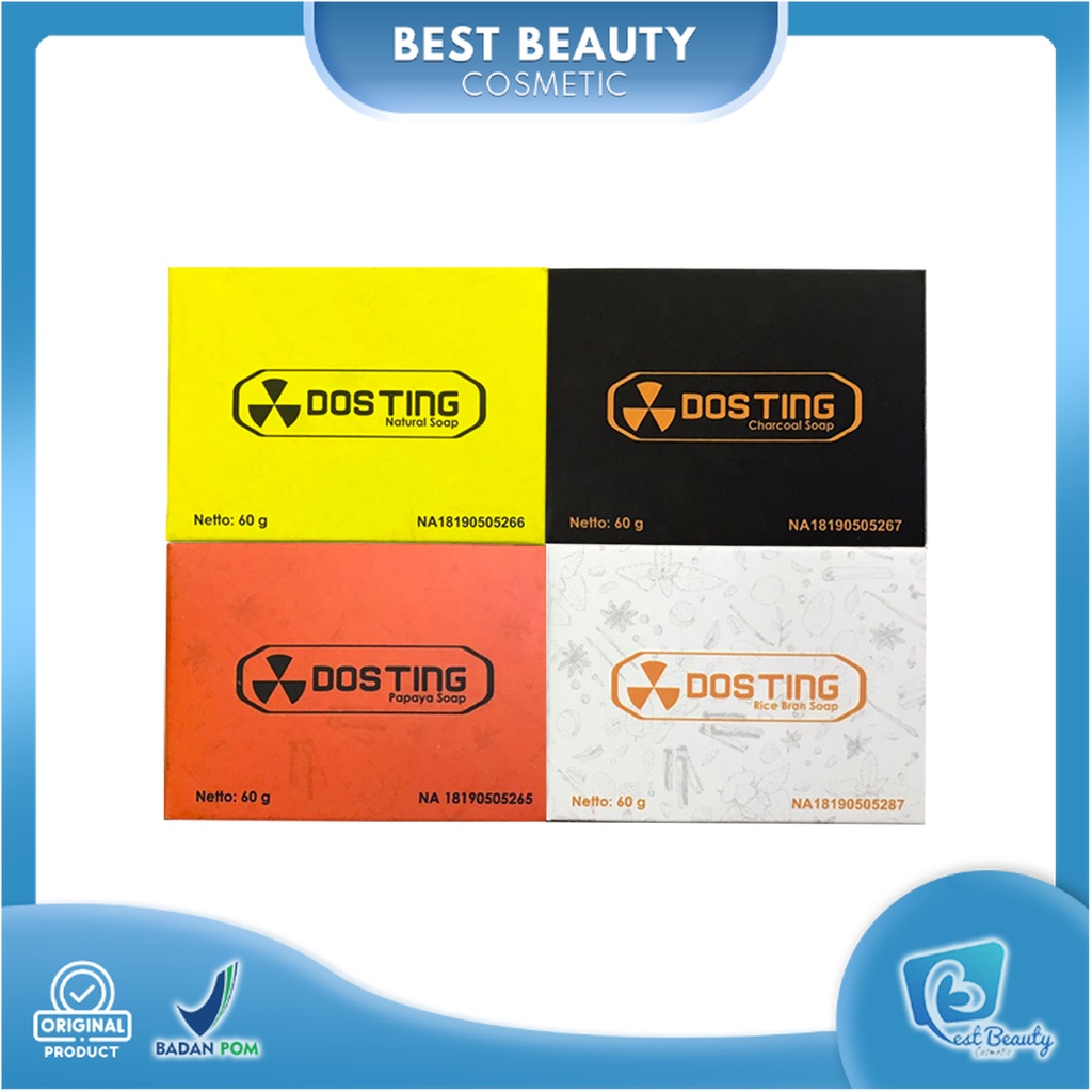 ★ BB ★ DOSTING Whitening Natural Soap Pemutih