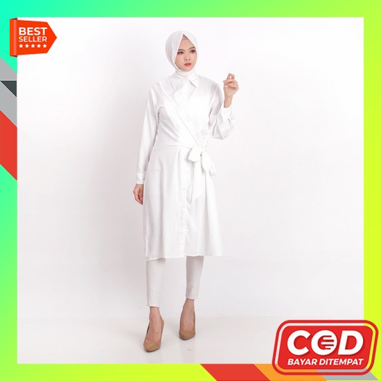 Tunik Jeans Wanita Terbaru 2022 Tunik Long Jeans Atasan Wanita Tunik Baju Tunik Wanita Long Tunik Wa