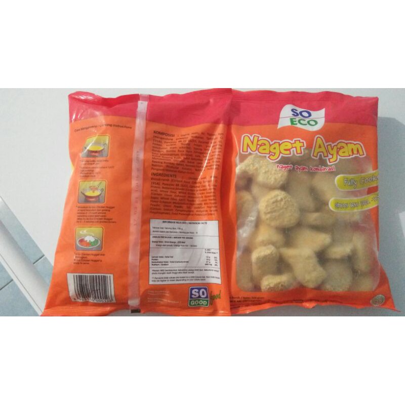 

So Eco Naget 500 gr / Frozen Food