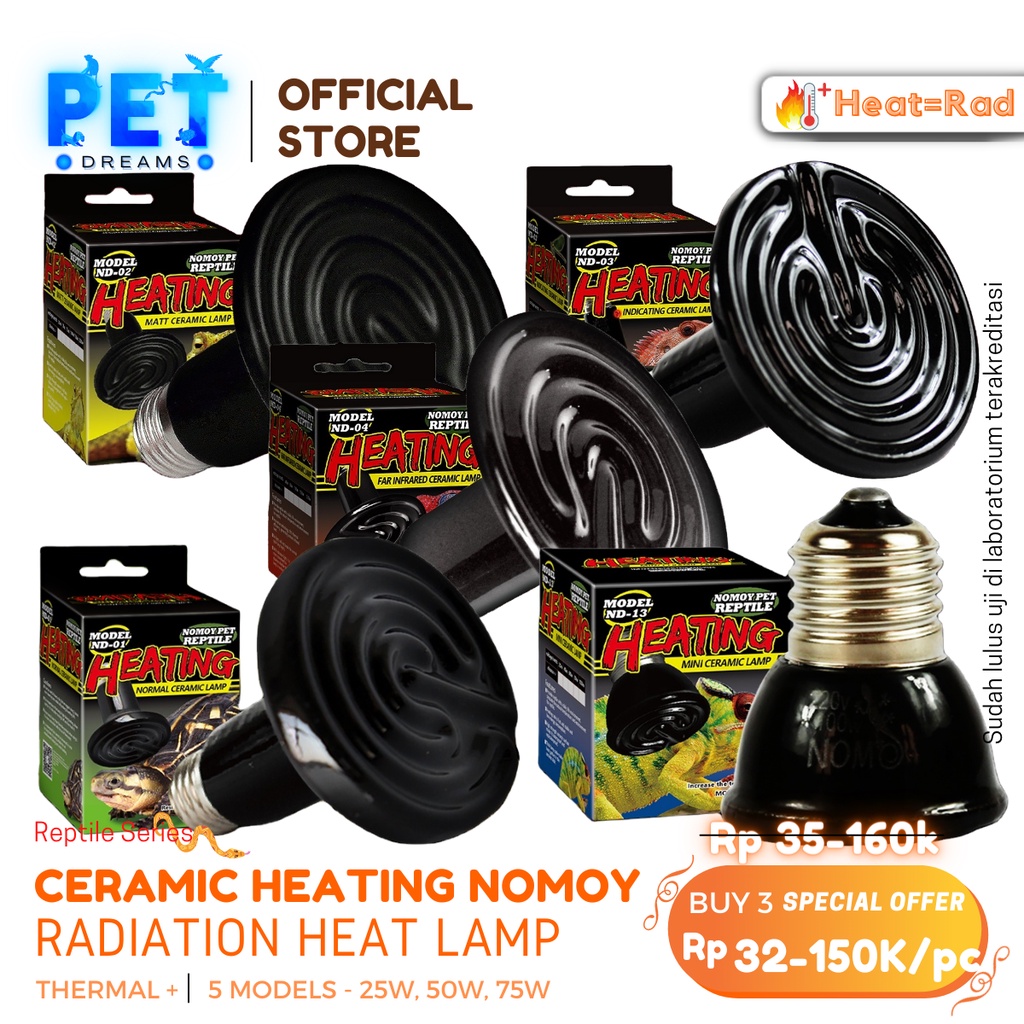 Jual PROMO LAMPU CERAMIC KERAMIK HEATER LAMP PENGHANGAT PEMANAS MALAM