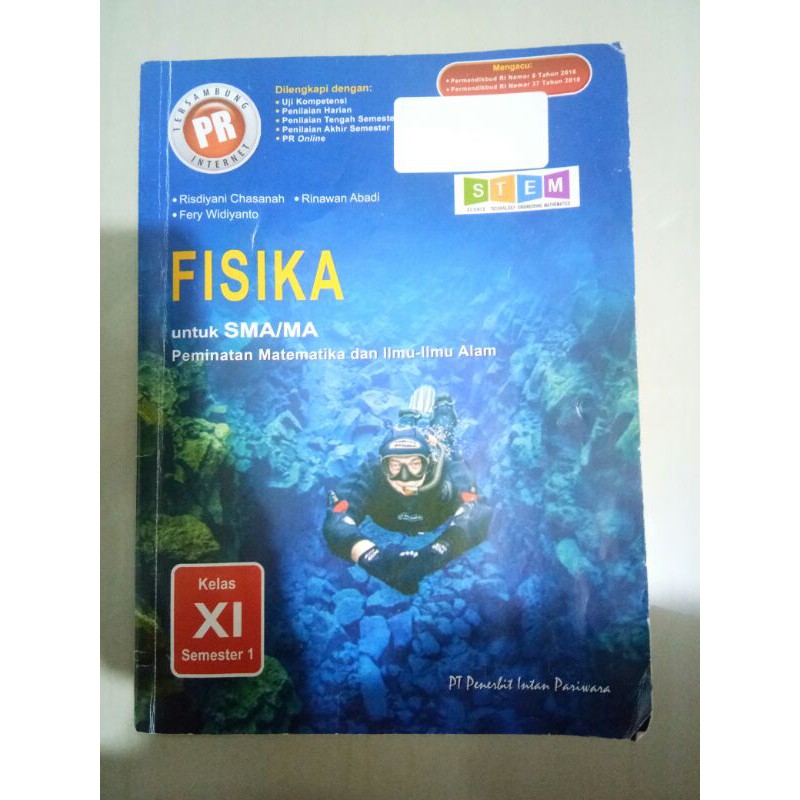 LKS FISIKA SMA 2 semester 1 intan pariwara [ BEKAS ]
