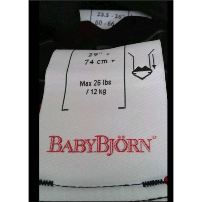 Gendongan bayi by BabyBjorn - Preloved - Asli
