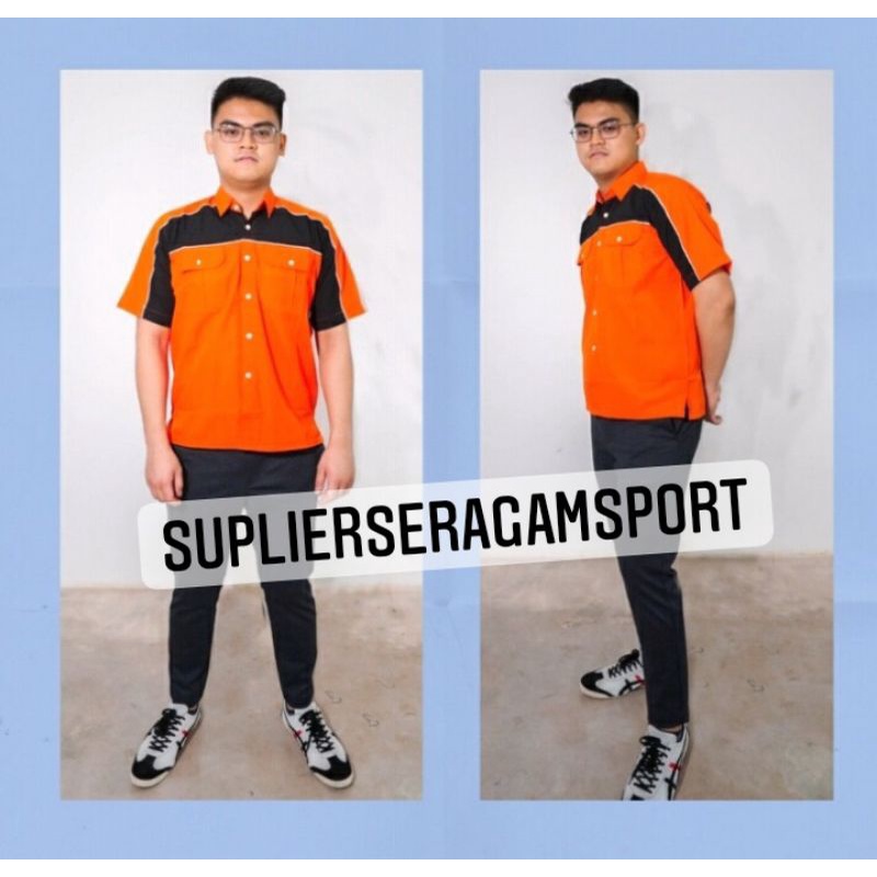 kemeja seragam/kemeja seragam custom/kemeja seragam kerja