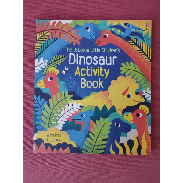 Usborne little children's dinosaur activity book