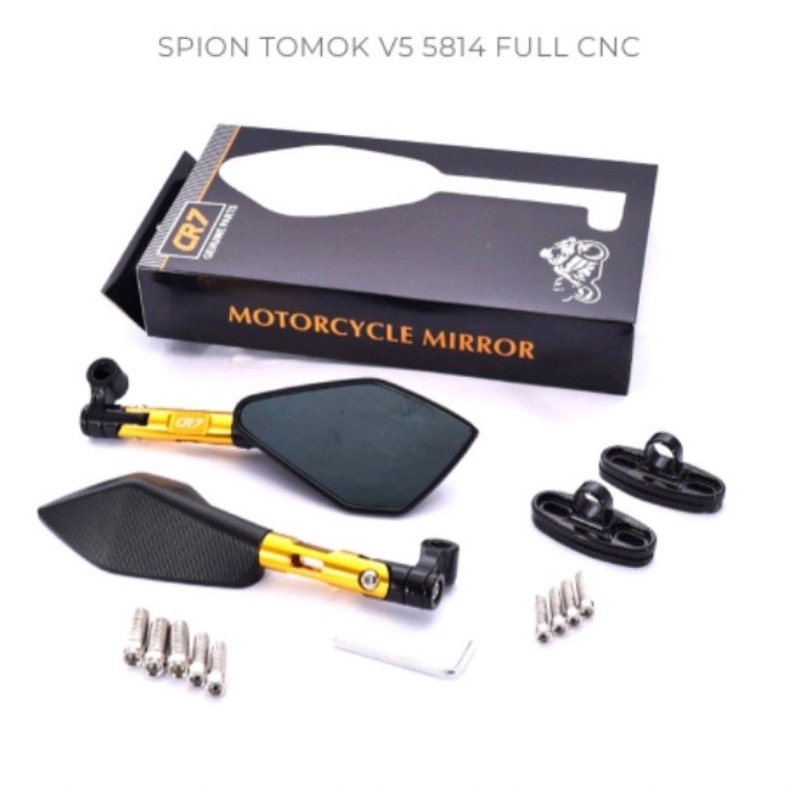 SPION TOMOK CNC MODEL KACA V5 UNTUK SEMUA MOTOR UNIVERSAL