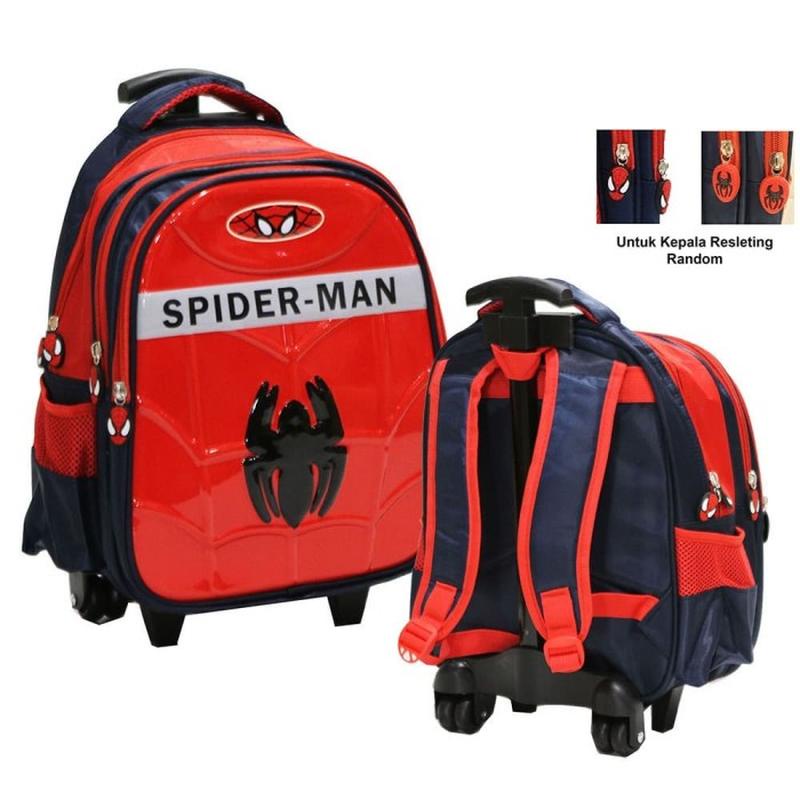 Tas Trolley Tk/Tas Ank Laki Laki Trolley Import/Tas Roda Spiderma Cg982 Tas Dorong Sd Trolley Gagang