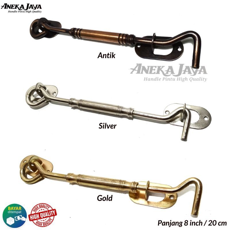 Hak angin jendela rumah  / Penahan Jendela rumah / Penyangga jendela 8 inch 20 cm