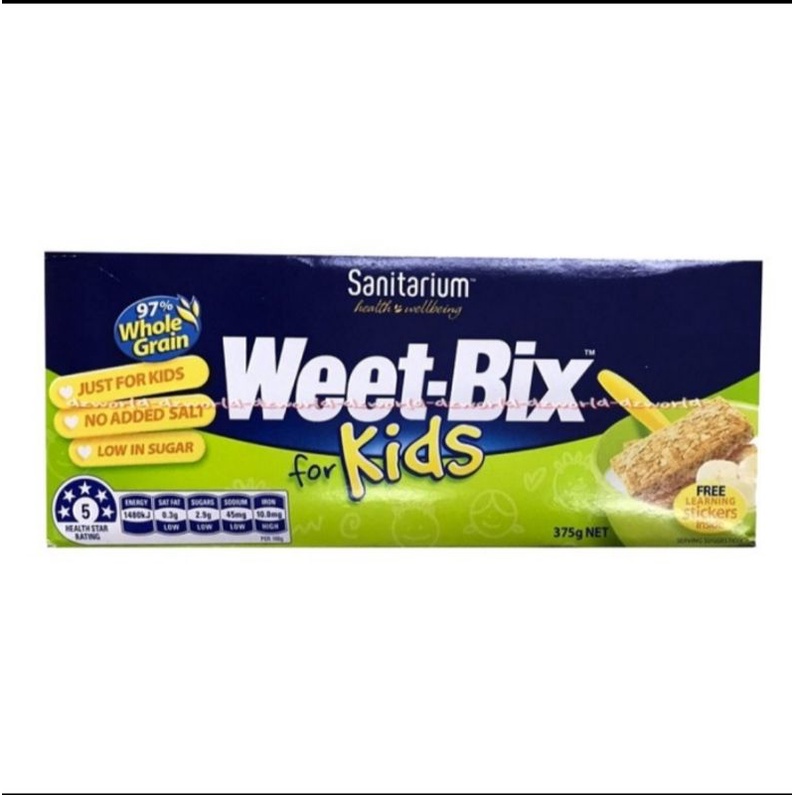 

Sanitarium Weet Bix Kids 375gr