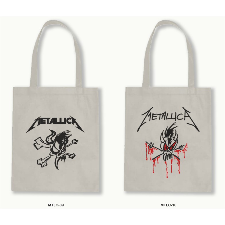 TOTE BAG BLACU 30X40 - METALLICA